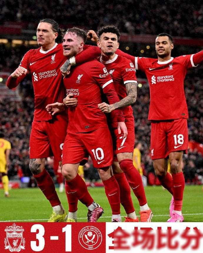 利物浦险胜,战胜切尔西 利物浦险胜,战胜切尔西
