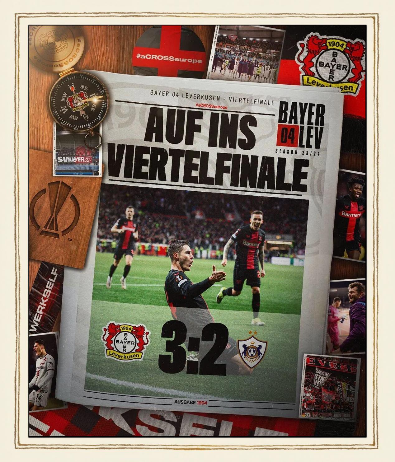 勒沃库森客场大胜,逐渐进入欧冠席位 勒沃库森客场大胜,逐渐进入欧冠席位